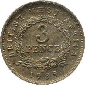 3 pensy 1939 h brytyjska afryka zachodnia a